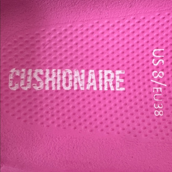 Cushionaire Feather Cloud Slide in Hot Pink - Size 8 (38) - Picture 2 of 6